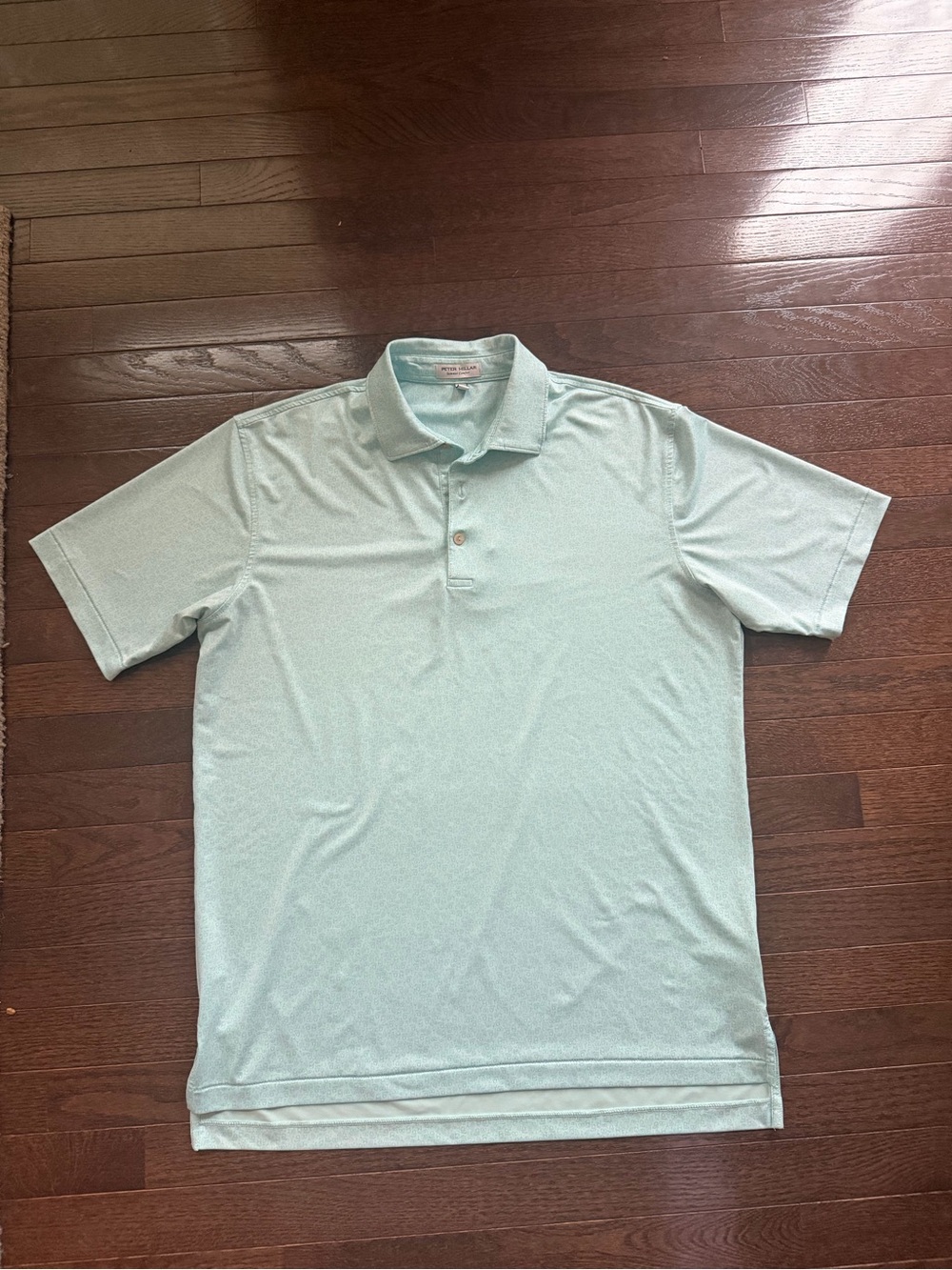 Peter Millar Summer Comfort Teal Short-Sleeve Polo